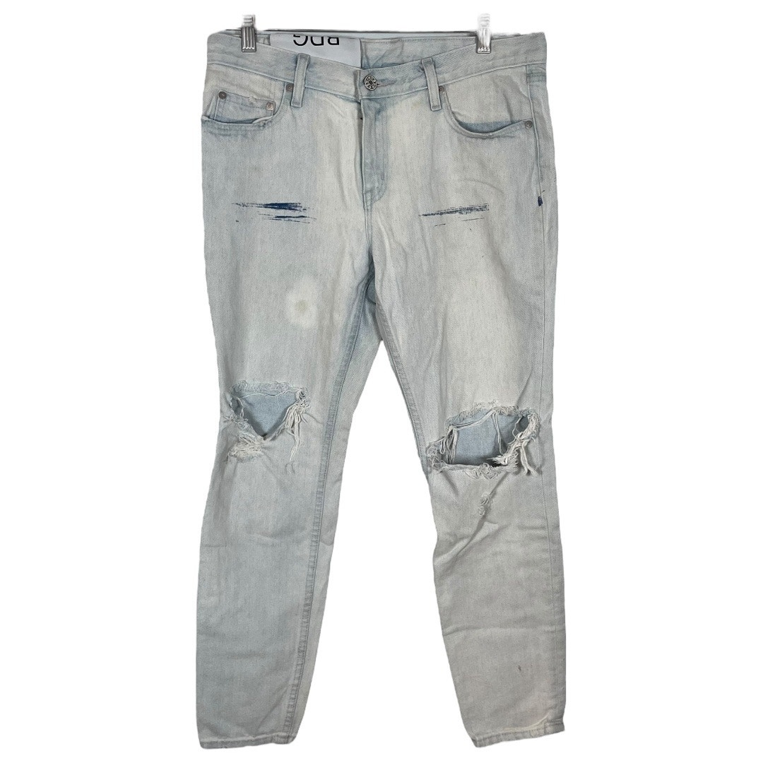 Bdg Urban Outfitters Nordic Faded Ripped Baggy Jeans Size: 27